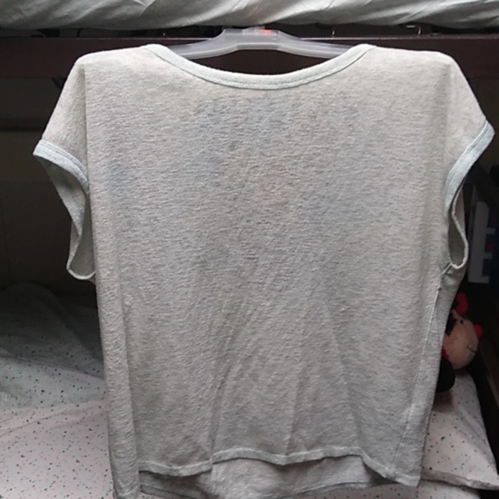 Light blue blouse